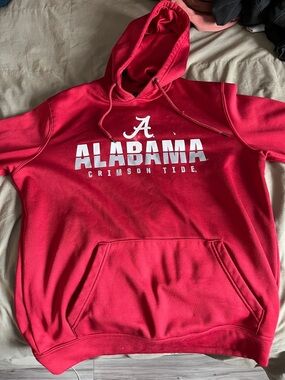 Colosseum Alabama Crimson Tide Red Hoodie